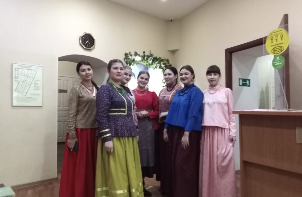 Студенты Астраханской консерватории на «Ночи «искусств» в Доме-музее Б.М. Кустодиева